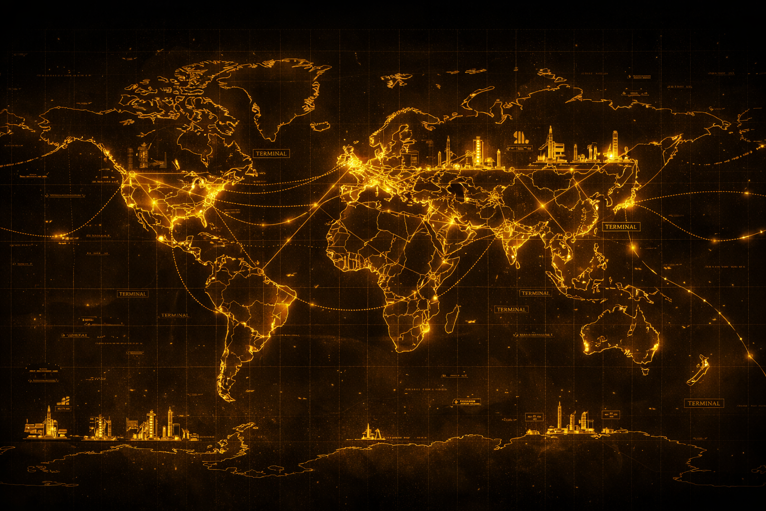 Strategic energy infrastructure map